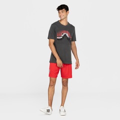 Camiseta do São Paulo Masculina Manga Curta Casual Tricolor - Foto 4