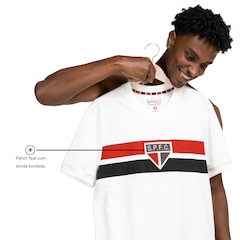 Camiseta do São Paulo Masculina Retrô 1943 - Foto 7