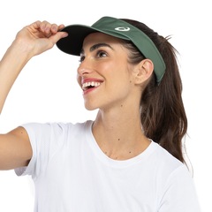 Viseira Aba Curva ASICS Strapback Básica - Adulto - Foto 1