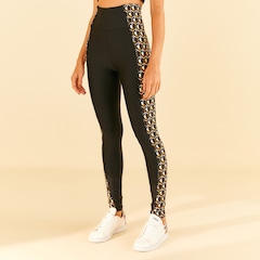 Calça Legging Feminina Farm Recorte Lateral Mania de Caju - Foto 1