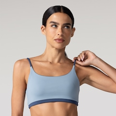 Top Fitness sem Bojo Oxer Baixa Sustentação Reversível Bicolor - Foto 5