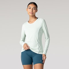 Camiseta Feminina Oxer Manga Longa Run - Foto 1