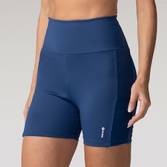 Bermuda Feminina Oxer Textura Cós Médio Média Compressão - Foto 2
