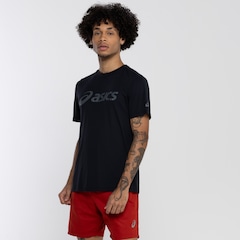 Camiseta Masculina ASICS Manga Curta Racket UV Protection - Foto 5