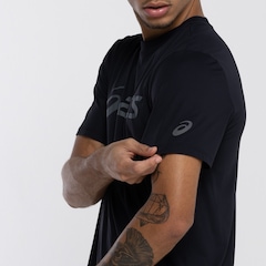 Camiseta Masculina ASICS Manga Curta Racket UV Protection - Foto 6