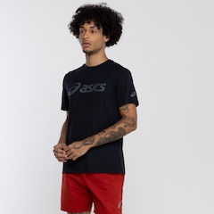 Camiseta Masculina ASICS Manga Curta Racket UV Protection - Foto 7