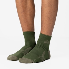 Kit de Meias De Corrida ASICS Lic Cano Curto Quarter com 3 Pares - Adulto - Foto 3
