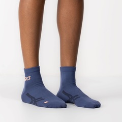 Kit de Meias De Corrida ASICS Lic Cano Curto Quarter com 3 Pares - Adulto - Foto 6
