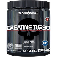 Creatina Black Skull Turbo - 300g - Foto 1