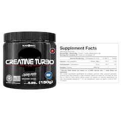 Kit Black Skull Whey Protein 100% Isolado Baunilha 900g + Creatina Turbo 150g + BCAA 2400 120g - Foto 2