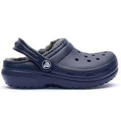 Sandália Crocs Júnior Classic Lined Clog T - Foto 1