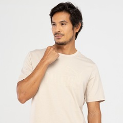 Camiseta Masculina Puma Manga Curta Ess Elevated Tee - Foto 6