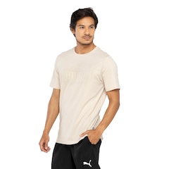 Camiseta Masculina Puma Manga Curta Ess Elevated Tee - Foto 2
