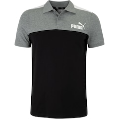 Camisa Polo Masculina Puma Essestials Block Jersey - Foto 1