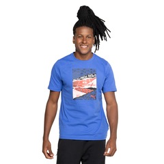 Camiseta Masculina Puma Manga Curta Graphics Photop - Foto 2