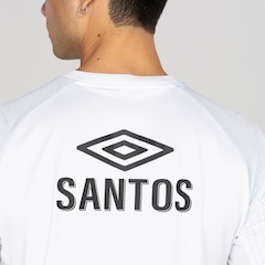 Camisa do Santos 23 Masculina Umbro Aquecimento - Foto 8