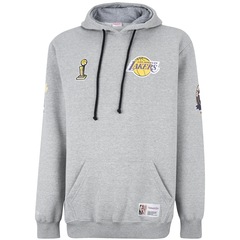 Blusão Los Angeles Lakers Mitchell & Ness Masculino com Capuz MT508 - Foto 9