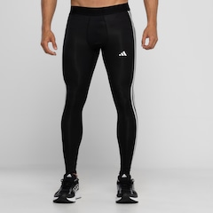 Calça Legging Masculina adidas Techfit 3 Listras - Foto 3