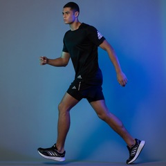 Short 2 em 1 Masculino adidas Design 4 Running 2 IN 1 - Foto 6