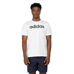 Camiseta Masculina adidas Manga Curta Logo Linear - Foto 2