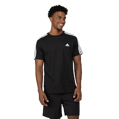 Camiseta Masculina adidas Manga Curta 3 Listras - Foto 2