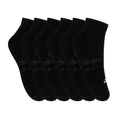 Kit de Meias adidas Cano Baixo com 6 Pares - Adulto - Foto 1