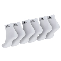 Kit de Meias adidas Sportswear Ankle com 3 pares Adulto - Foto 2
