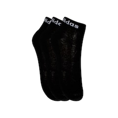 Kit de Meias adidas Logo Linear Ankle - com 3 Pares - Adulto - Foto 1