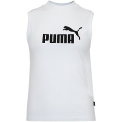 Camiseta Regata Feminina Puma Slim Logo ESS - Foto 1