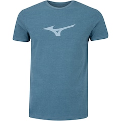 Camiseta Masculina Mizuno Manga Curta Lifestyle - Foto 1