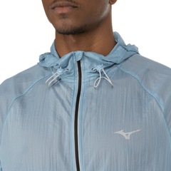 Jaqueta Corta-Vento Masculina Mizuno com Capuz High - Foto 5