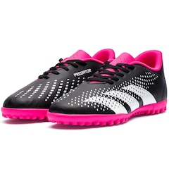 Chuteira Society adidas Predator 23 4 - Infantil - Foto 2