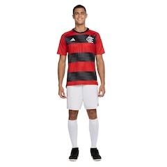 Camisa do Flamengo I 23 adidas - Masculina - Foto 6