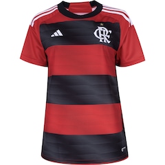 Camisa do Flamengo I 23 adidas - Feminina - Foto 7