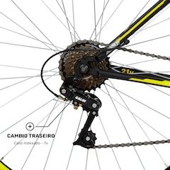 Bicicleta Caloi Velox Aro 29 Freio V-Brake Câmbio Indexado 21 Marchas - Foto 7