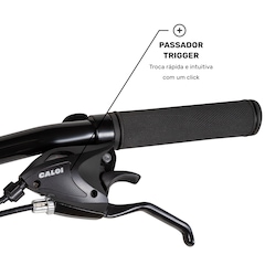 Bicicleta Caloi Velox Aro 29 Freio V-Brake Câmbio Indexado 21 Marchas - Foto 8