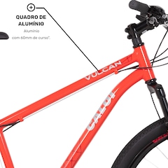 Bicicleta Caloi Vulcan - Aro 29 - Freio a Disco Mecânico - Câmbio Traseiro Shimano - 21 Marchas - Foto 3