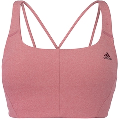 Top Fitness sem Bojo adidas Média Sustentação Coreflow - Adulto - Foto 8