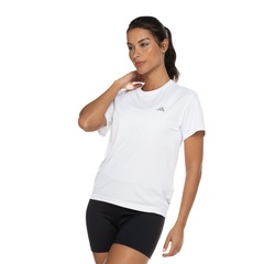 Camiseta Feminina adidas Manga Curta Run It - Foto 5