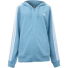 Jaqueta Feminina adidas com Capuz Track Top 3 Listras - Foto 8