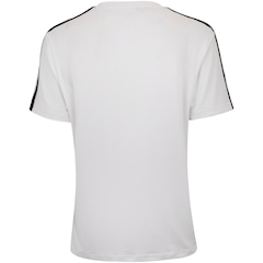 Camiseta Feminina adidas Manga Curta Essentials 3 Listras - Foto 2