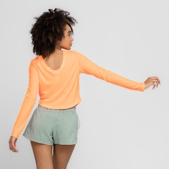 Blusa Cropped Manga Longa Feminina adidas Outloud - Foto 7