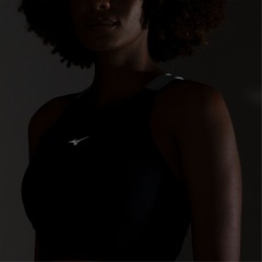 Top Fitness com Bojo Removível Mizuno Média Sustentação Compress Fit - Adulto - Foto 3