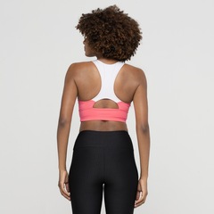 Top Fitness com Bojo Removível Mizuno Média Sustentação Compress Fit - Adulto - Foto 3