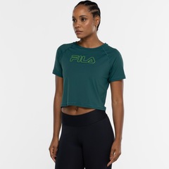 Camiseta Feminina Fila Manga Curta Performa - Foto 5