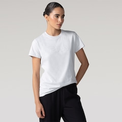 Camiseta Feminina Fila Manga Curta Basic Outline - Foto 1