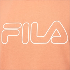 Camiseta Feminina Fila Manga Curta Basic Outline - Foto 7