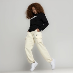 Calça Cargo Feminina Nike Sportswear Club FLC MR - Foto 5