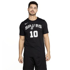 Camiseta San Antonio Spurs Masculina Nike Manga Curta Jeremy Sochan - Foto 2