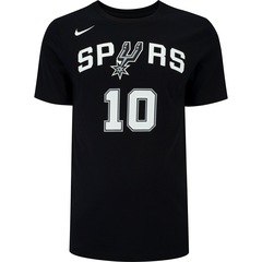 Camiseta San Antonio Spurs Masculina Nike Manga Curta Jeremy Sochan - Foto 8